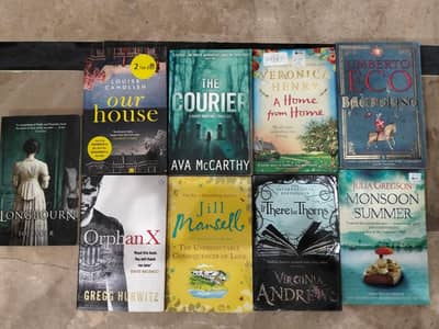Premium English Novels – Like New  English Books Collection for Sale