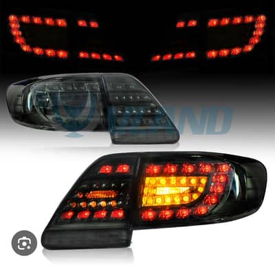 Corolla back Lava lights  2009 to 2014 xli,gli ,altis