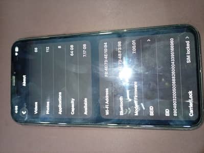 iPhone 11promax jv 64gb storage