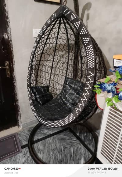 Jhoola Swing/ Iron Jhola with cushions