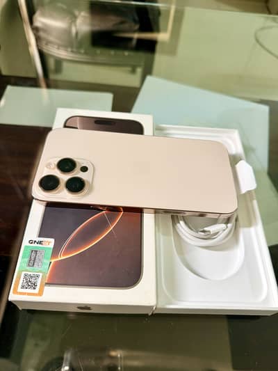 iPhone 16 Pro Max 256GB PTA Approved 100% BH