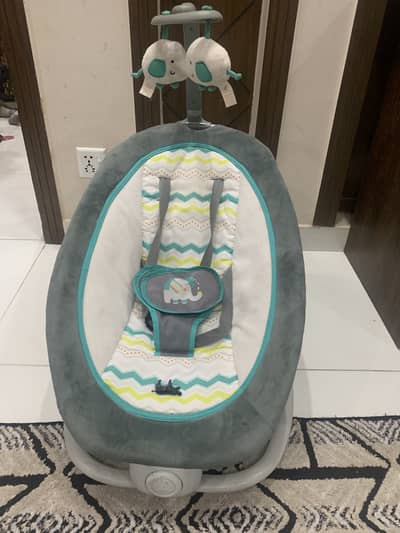 Baby bouncer/rocker and baby bath seat