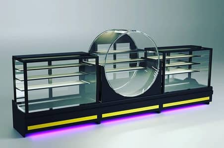 Bakery Counter for sale ice cream Display Chiller / Meat Chiller