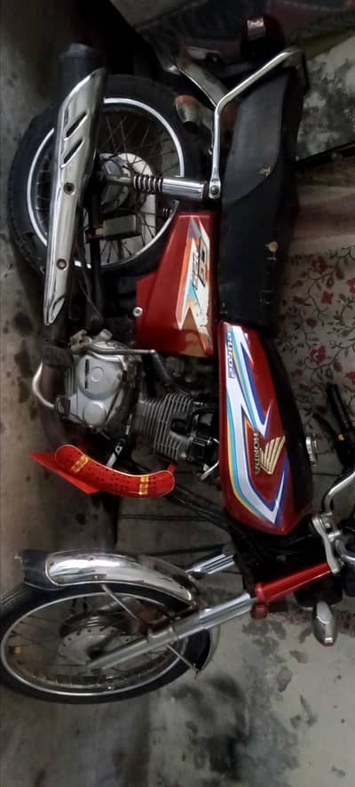 O322~6368~617~RAMZAN GIFT FULLY LUSH HONDA CG 125 MODEL 2016