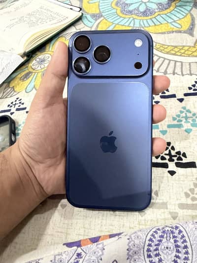 17 pro max 256 gb blue color