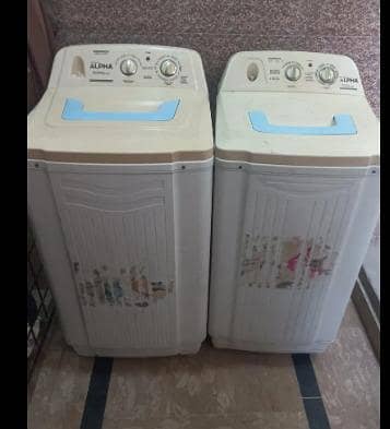 Alpha Washing machine and Dryer- used great condition
