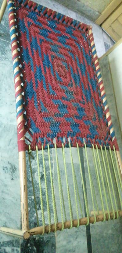 Desi Solid Iron charpai