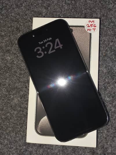 Iphone 15 pro|Natural Titanium