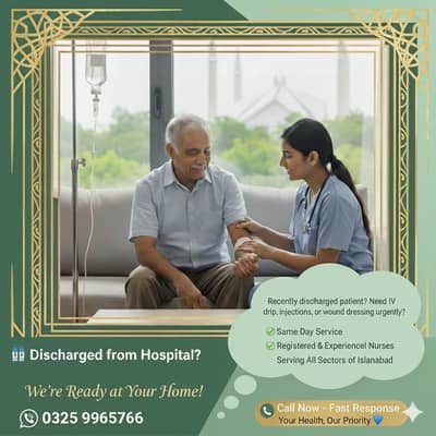 Discharge from hospital?