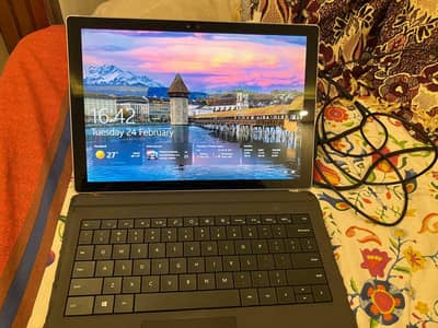 Microsoft surface pro 4 (used) best for external monitor used.