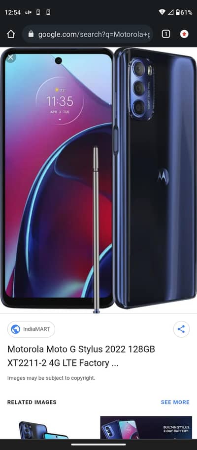 Motorola g stylus 5G 2022 urgent sale and exchange