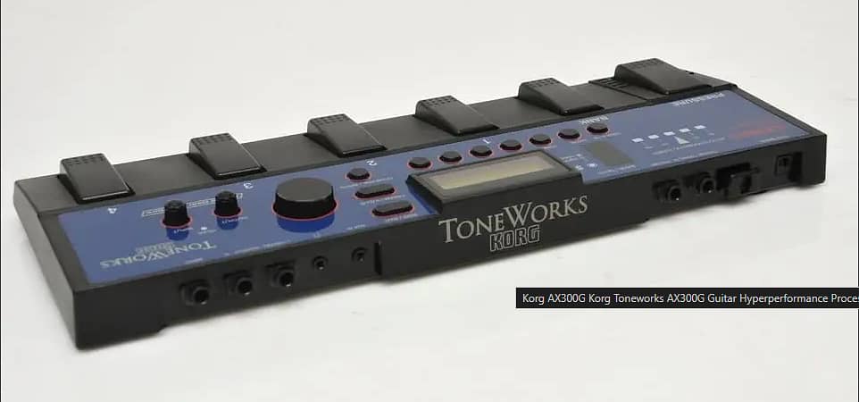 Guitar Hyper Performance Processor Korg Toneworks AX300G 8