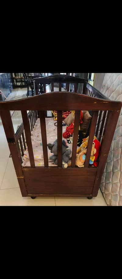 Wooden Baby Cot