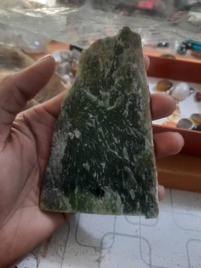 Natural Nephrite stone decoration piece