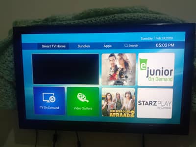 28" Lcd with ptcl smart box