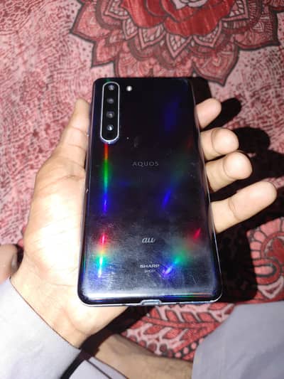 AQOUS R5.12GB 256GB NON PTA PUBG MOBILE  Whatsapp number 03419807242