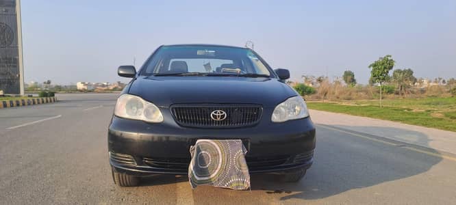 TOYOTA COROLLA 2008 BLACK COLOUR