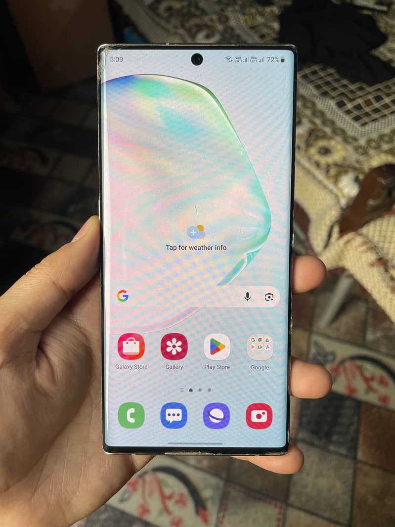 Sameung galaxy note 10 plus 5g 5
