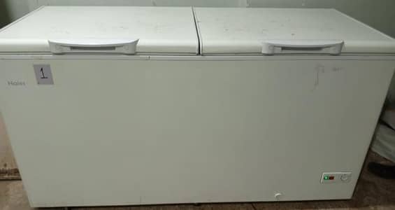 Haier double door freezer for sale