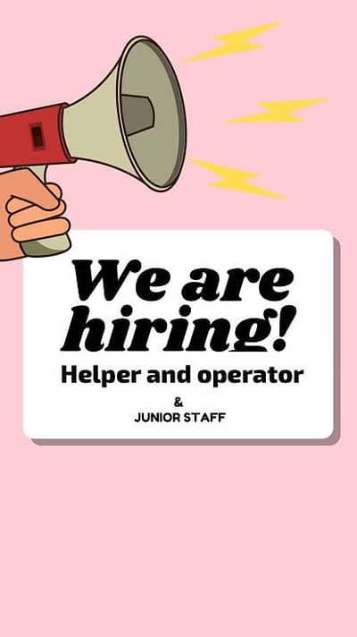 Need staff for ice cream