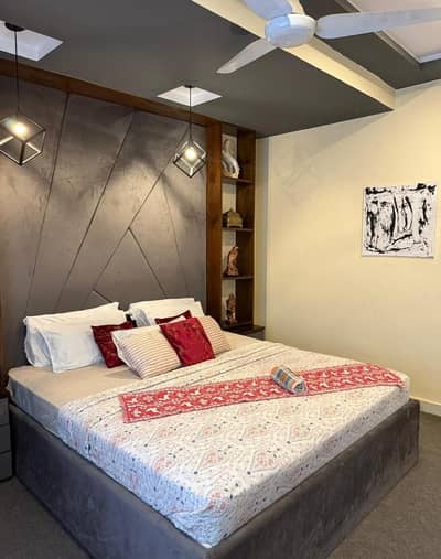 Per day one bedroom available for rent in e11 Islamabad