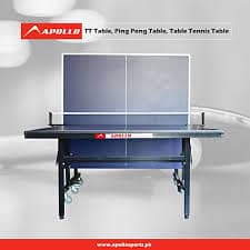 APOLLO Table Tenis Table - 15MM HDF Top ONYX-2 Blue in Good Condition