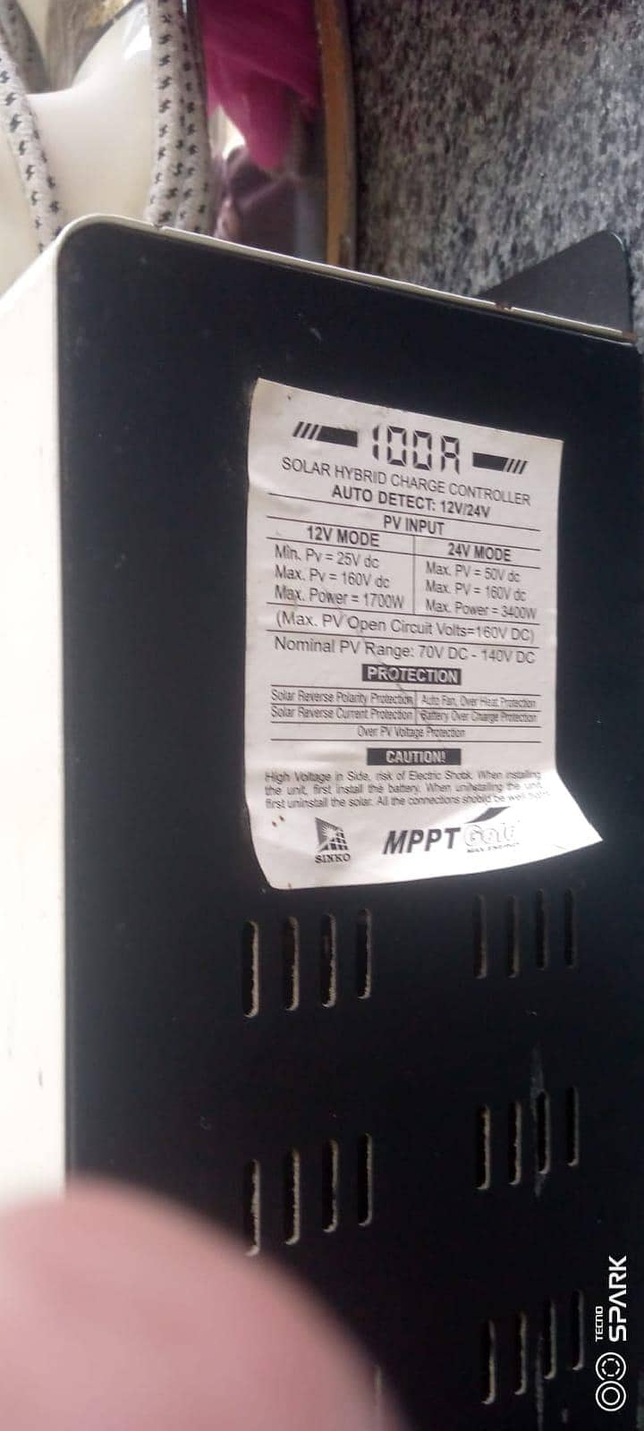 MPPT controller 100A 0