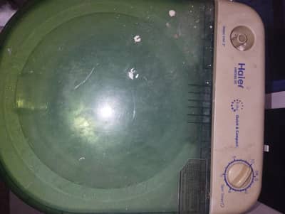 Haier Washing Machine and Spinner Dryer.