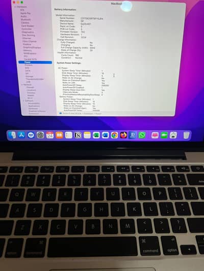 MacBook Pro Retina 13” 2015 – 128 Gb SSD - 9/10 Condition