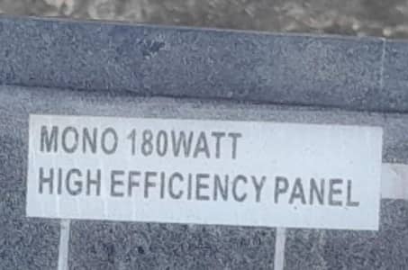 ATC 180WATT Solor Panels