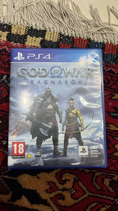 God of War Ragnarok PS4 Disc