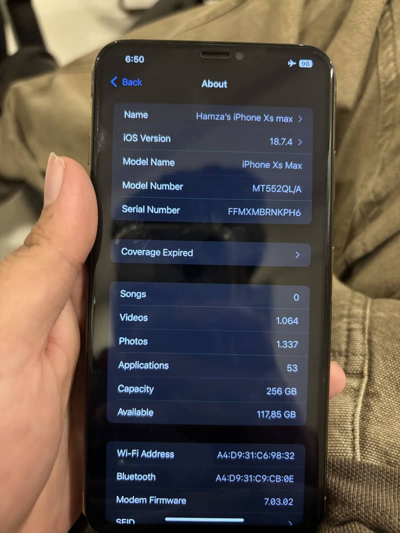 Iphone XS Max 0