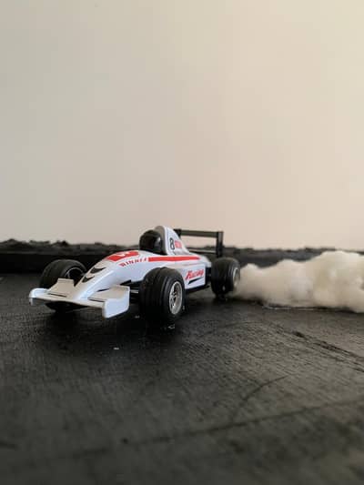 Luxury 3D LED Car Smoke Wall Frame