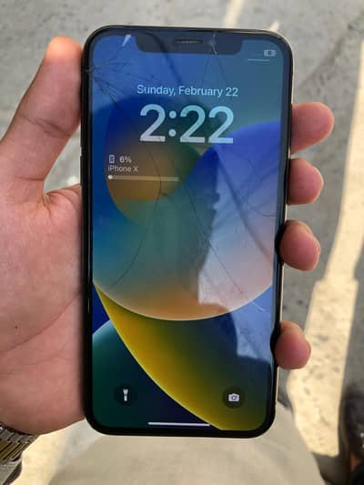 iPhone x non pta  Battery chage all ok