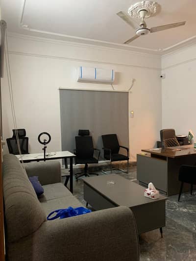 1 KANAL GROUND FLOOR PORTION FOR RENT IN PIA HOUSING SOCIETY NEAR PIA MAIN BOULEVARD . ONLY FOR SALIENT OFFICE. ALL FACILITIES AVAILABLE. ORIGINAL PICS.