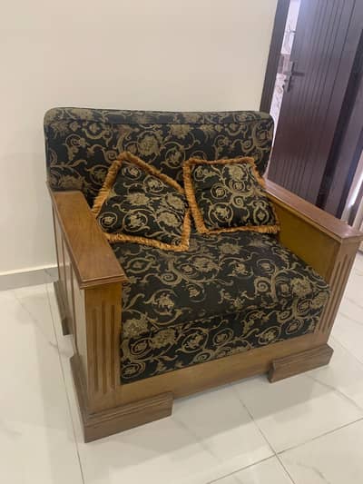 Sheeshum wood 3x sofa set