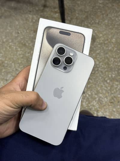 Iphone 15 Pro Max 256GB HK PTA Approved.