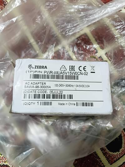 zebra original  ultra high quality  Ac adopter 03061133061