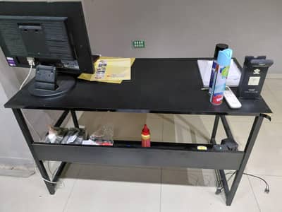 3 tables, 4 sofa chairs, 3 office chairs for sale