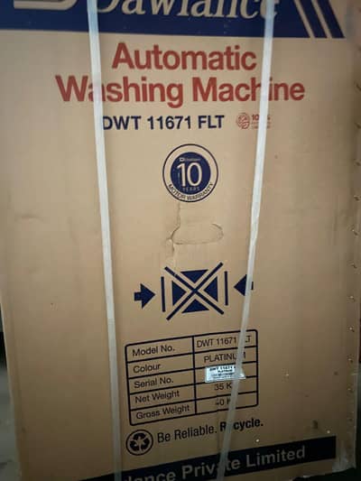 Dawlance Fully Automatic Washing Machine
