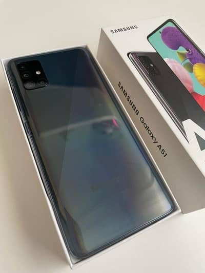 Samsung A51 VIP Condition with box