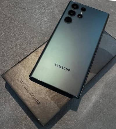 Samsung Galaxy S22 Ultra 12/512 Complete Box Urgent Sale Connect Wtp