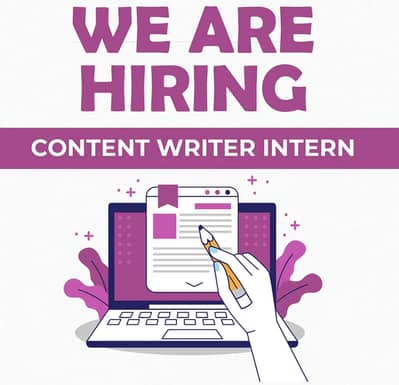 Hiring content Writer intern (female only)