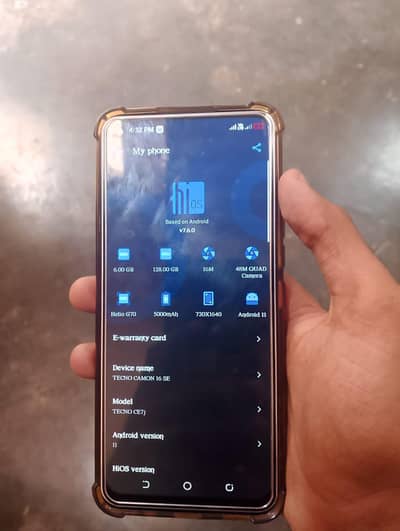 tecno camon 16