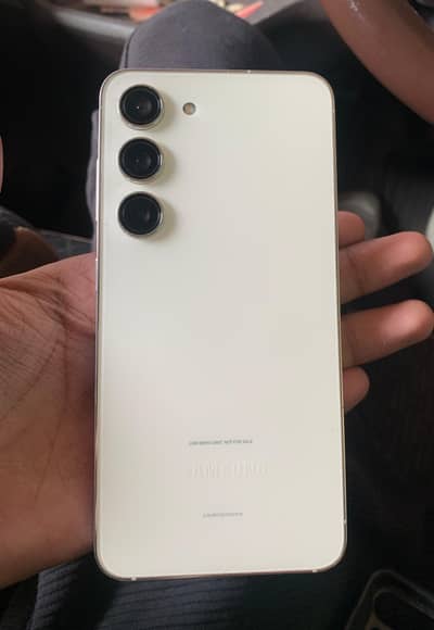 Samsung s23 | Official PTA Approved |Cream Color | 8/128GB