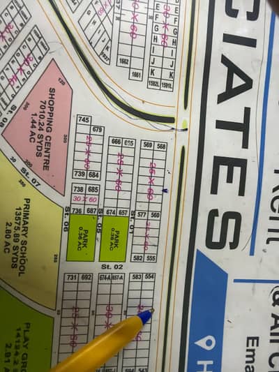 I14/3 Plot Number 550 Size 25*60 Main Service Road D 148