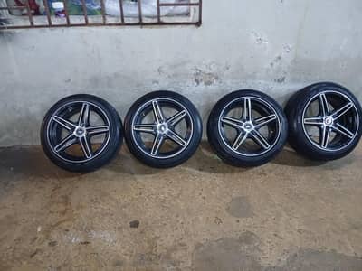 15 inch rim Tyre's  only  Rs 80000