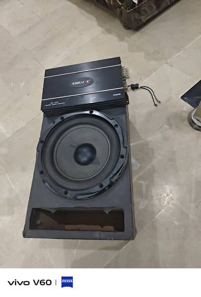 Amplifier and woofer