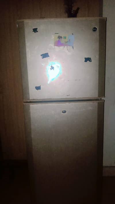 good condition fridge medium size