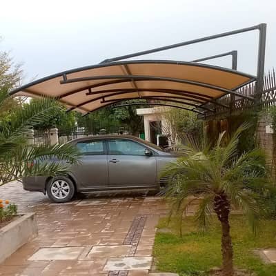 Car roof shade, parking shade, Tensile fabric shed, Car porch shade